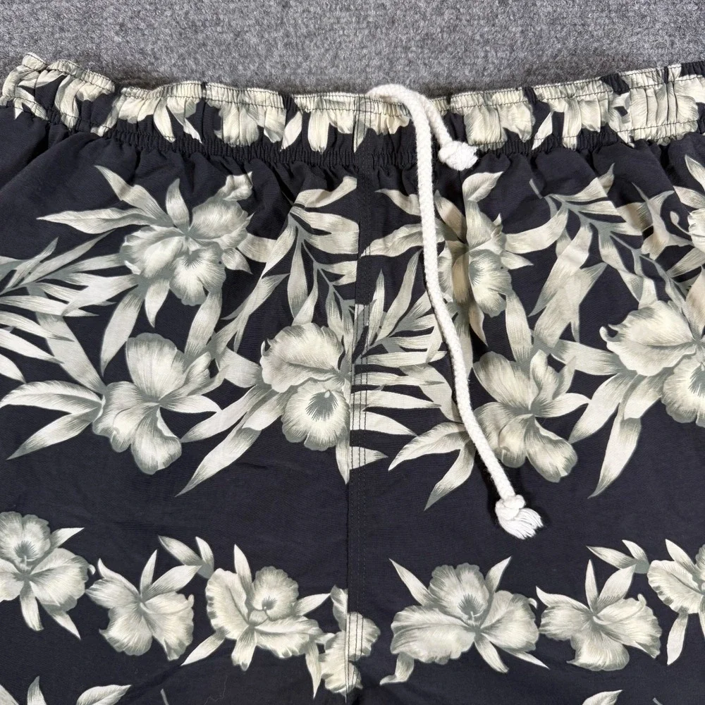 Tommy Bahama Swim Trunks Men's Large Mesh‎ Lined Tropical Beach Shorts Hawaiian
